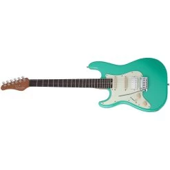 Schecter 1543 Nick Johnston Traditional H/S/S LH Left Handed Guitar, Roasted Maple Neck, Atomic Green