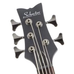 Schecter Guitar Research Stiletto Studio 5-String Electric Bass Guitar - See Thru Black Satin 9 Schecter Guitar Research Stiletto Studio 5-String Electric Bass Guitar - See Thru Black Satin -Musical Instrument Shop schtr stiletto studio5 stbls 3