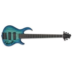 Sire M5 5-String Bass Guitar, Swamp Ash, Ebony Fretboard, TBL Transparent Blue