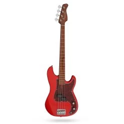 Sire Marcus Miller P5 4-String Bass, Roasted Maple Fretboard, Red