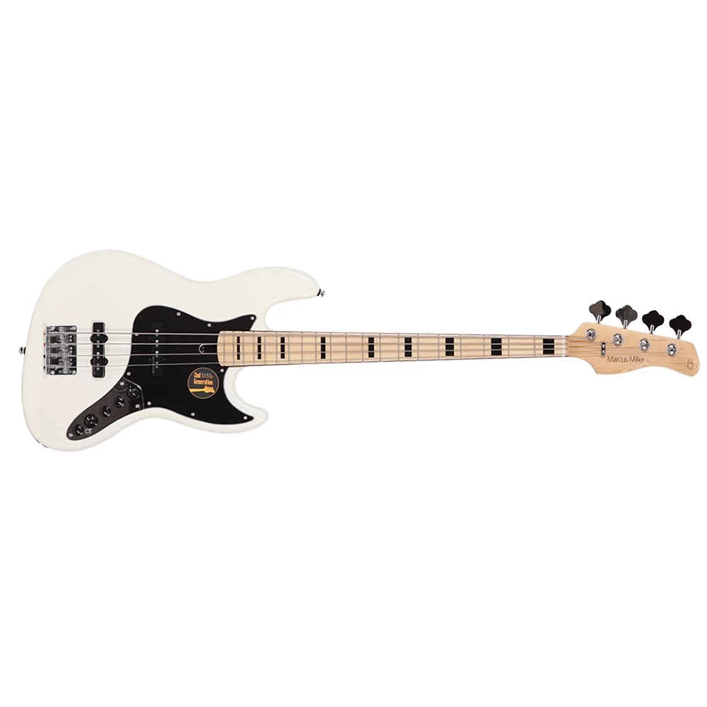 Sire V7 Vintage 2nd Gen Bass Guitar, Alder Body, Maple Fretboard, AWH Antique White 3 Sire V7 Vintage 2nd Gen Bass Guitar, Alder Body, Maple Fretboard, AWH Antique White