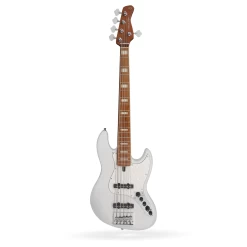 Sire Marcus Miller V8 5-String Bass, Roasted Maple Fretboard, White Blonde