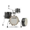 Sonor AQX Micro 4-Piece Drum Set Shell Pack, Black Midnight Sparkle -Musical Instrument Shop sonor aqx microwmcbms