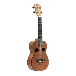 Stagg Music Tiki Series Concert Ukulele, Sapele Top, Maio Finish, Black Nylon Gigbag -Musical Instrument Shop stagg 882030252365 3