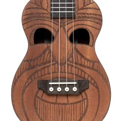 Stagg Music Tiki Series Concert Ukulele, Sapele Top, Maio Finish, Black Nylon Gigbag -Musical Instrument Shop stagg 882030252365 4