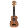 Stagg US-30E Acoustic Electric Soprano Uke Ukulele W/ Gig Bag, Sapele Top -Musical Instrument Shop stagg us 30e 1