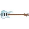 Sterling By Music Man Ray35HH 5-String StingRay5 Bass Guitar, Roasted Maple Fretboard, Daphne Blue