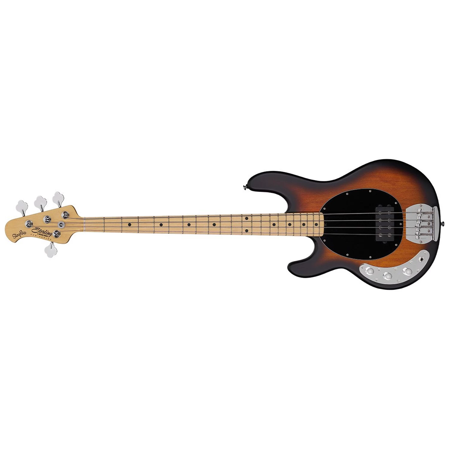 Sterling By Music Man S.U.B. Ray4LH Left Handed StingRay Bass Guitar, Maple Fretboard, Vintage Sunburst 3 Sterling By Music Man S.U.B. Ray4LH Left Handed StingRay Bass Guitar, Maple Fretboard, Vintage Sunburst
