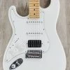 Suhr Classic S HSS Left-Handed Guitar, Olympic White, Maple Fretboard