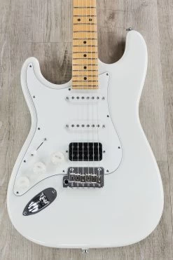 Suhr Classic S HSS Left-Handed Guitar, Olympic White, Maple Fretboard