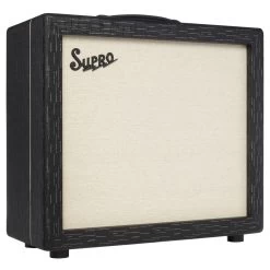 Supro 1732 Royale 1x12 Guitar Amp Extension Speaker Cabinet, Black Scandia -Musical Instrument Shop supro 1732 1
