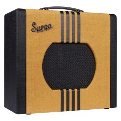 Supro 1820 Delta King 10 5-Watt 1x10" Tube Guitar Combo Amplifier, Tweed & Black -Musical Instrument Shop supro 1820rtb 2