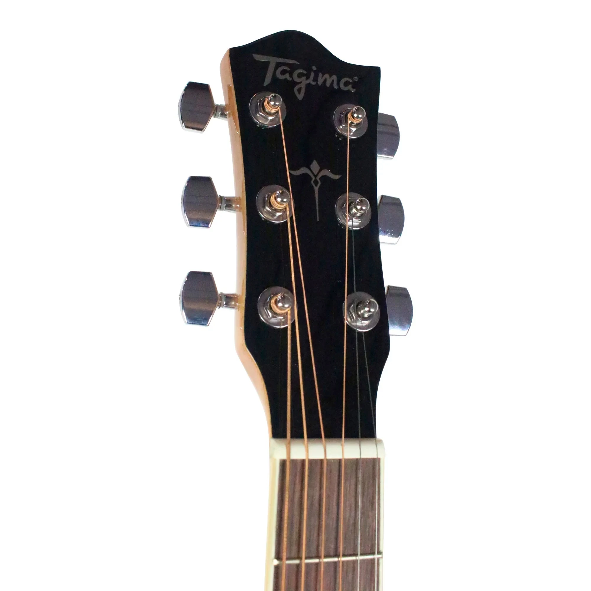 Tagima WS-30 EQ Acoustic-Electric Guitar, Chhlik Fretboard, Spruce Top, Black 5 Tagima WS-30 EQ Acoustic-Electric Guitar, Chhlik Fretboard, Spruce Top, Black - Image 3