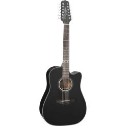 Takamine GD30CE-12 Dreadnought 12-String Acoustic-Electric, Black