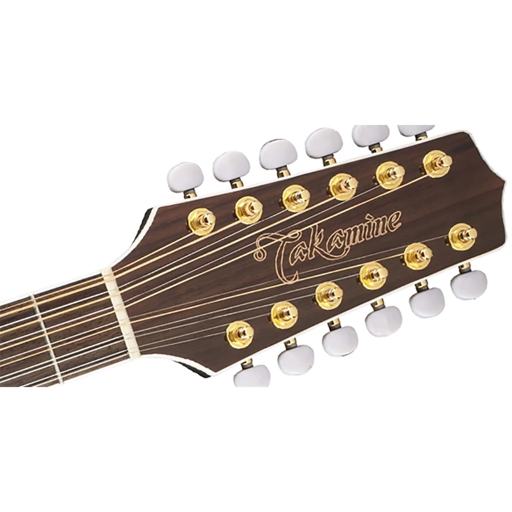Takamine GJ72CE 12-String Jumbo Cutaway Guitar - Brown Sunburst 5 Takamine GJ72CE 12-String Jumbo Cutaway Guitar - Brown Sunburst - Image 3