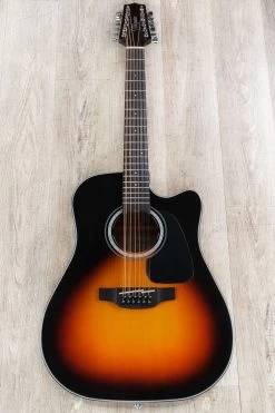 Takamine GD30CE-12BSB 12-String Acoustic Electric Guitar, Brown Sunburst -Musical Instrument Shop tkmne takgd30ce12bsb 3
