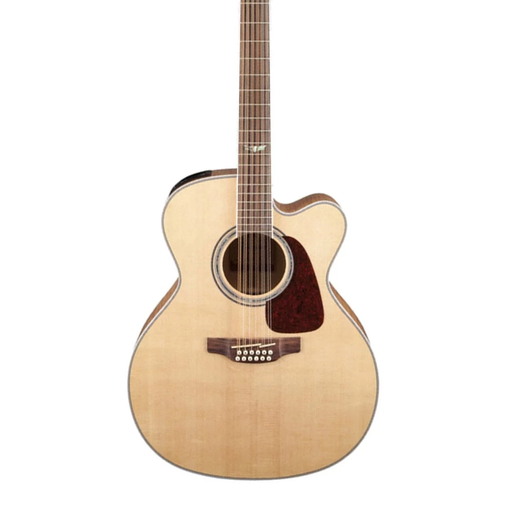 Takamine GJ72CE-12NAT Jumbo Acoustic-Electric 12-String Guitar, Flame Maple, Solid Spruce Natural 3 Takamine GJ72CE-12NAT Jumbo Acoustic-Electric 12-String Guitar, Flame Maple, Solid Spruce Natural