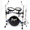 Traps Drums A400 5-Piece Portable Acoustic Drum Set With Hi-Hat Stand And Kick Pedal