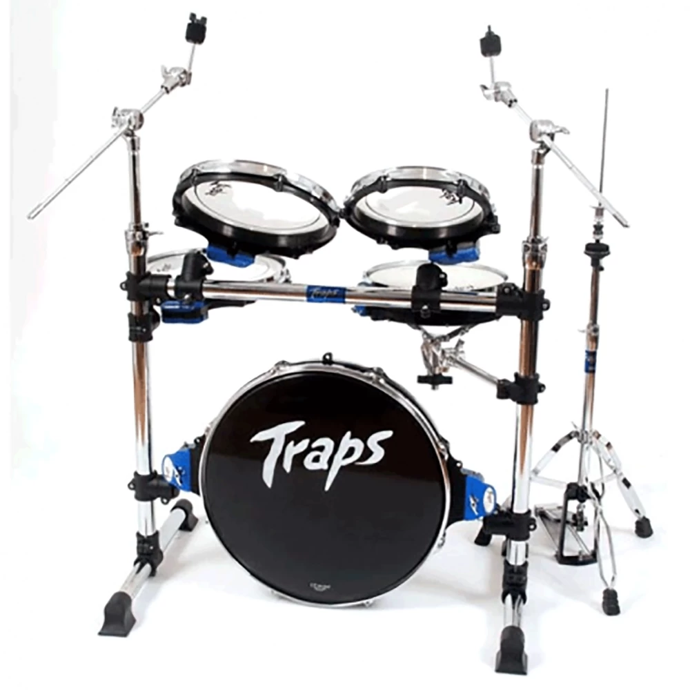 Traps Drums A400 5-Piece Portable Acoustic Drum Set With Hi-Hat Stand And Kick Pedal 3 Traps Drums A400 5-Piece Portable Acoustic Drum Set With Hi-Hat Stand And Kick Pedal