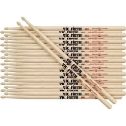12-Pack Brick Of Vic Firth 5BN American Classic Nylon Tip Drum Sticks