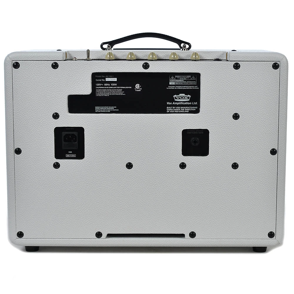 Vox AC10C1 - 10-Watt, 1x10" Guitar Combo Amp - Custom Limited White Bronco 4 Vox AC10C1 - 10-Watt, 1x10" Guitar Combo Amp - Custom Limited White Bronco - Image 2