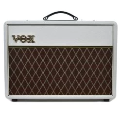 Vox AC10C1 - 10-Watt, 1x10" Guitar Combo Amp - Custom Limited White Bronco