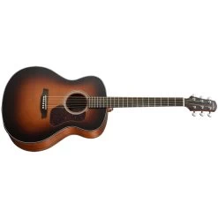 Walden G570ETB Acoustic Electric Guitar, Solid Cedar Top, Satin Tobacco Burst
