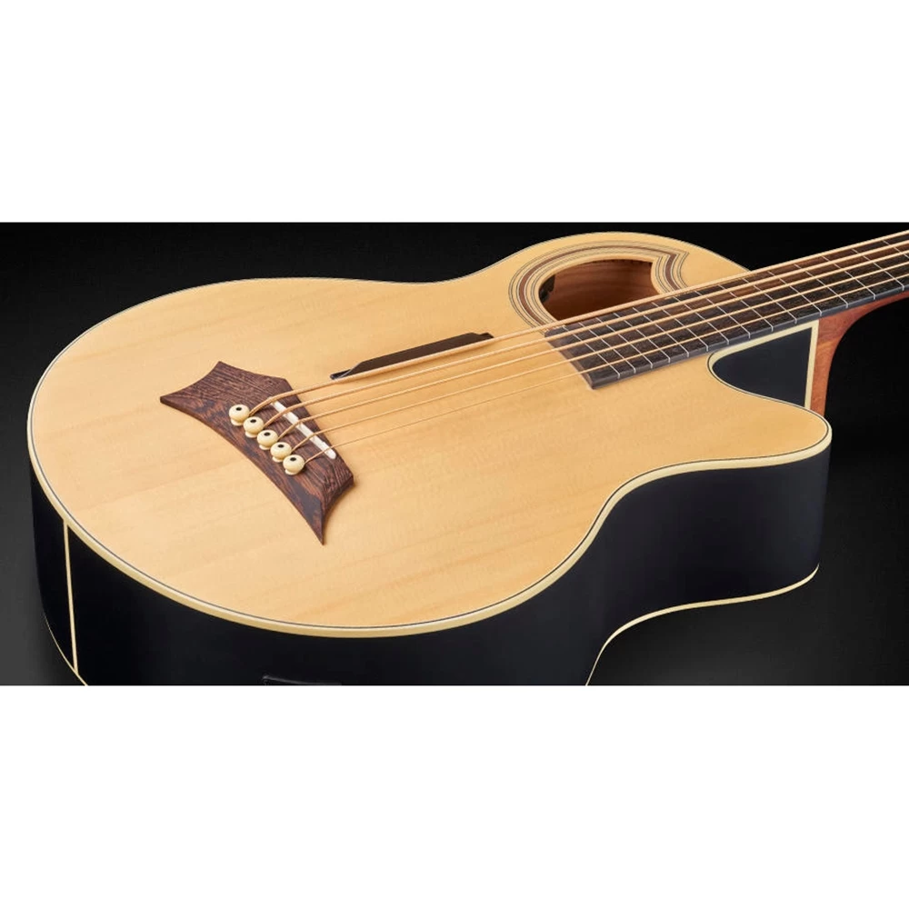 Warwick RockBass Alien Standard 5-String Fretless Acoustic Electric Bass, Natural Transparent Satin 4 Warwick RockBass Alien Standard 5-String Fretless Acoustic Electric Bass, Natural Transparent Satin - Image 2