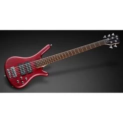 Warwick Rockbass Corvette $$ 5-String Bass, Burgundy Red Transparent Satin