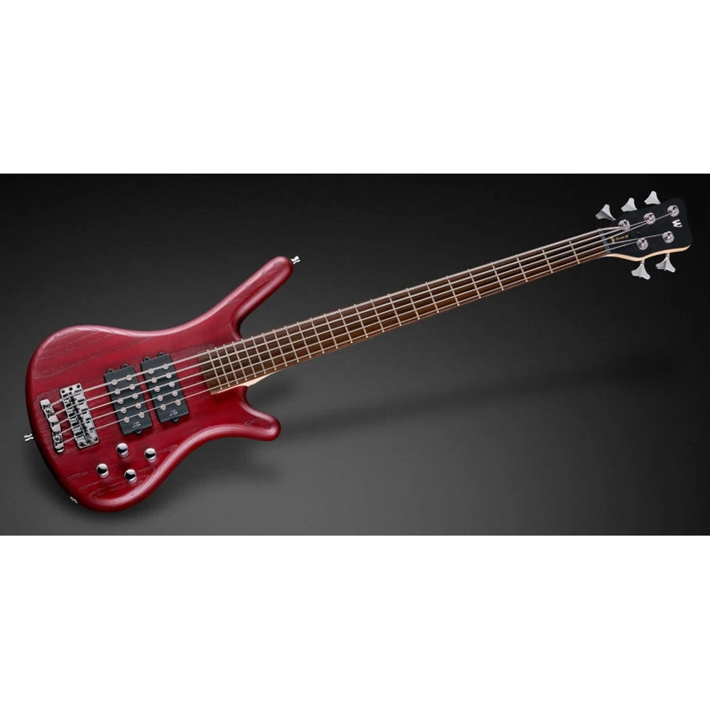 Warwick Rockbass Corvette $$ 5-String Bass, Burgundy Red Transparent Satin 3 Warwick Rockbass Corvette $$ 5-String Bass, Burgundy Red Transparent Satin