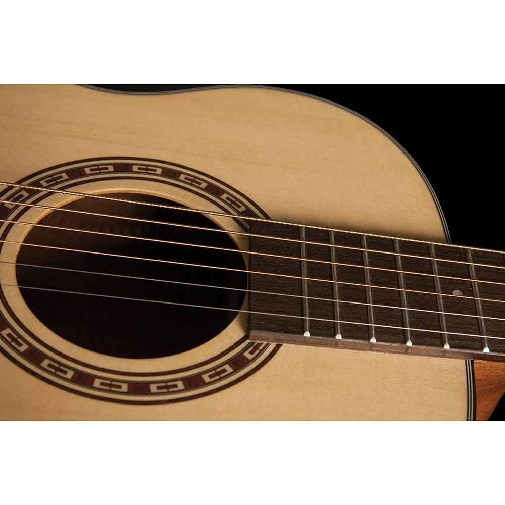 Washburn AGM5K Apprentice Series G-Mini 6-String Acoustic Guitar - Natural 6 Washburn AGM5K Apprentice Series G-Mini 6-String Acoustic Guitar - Natural - Image 4