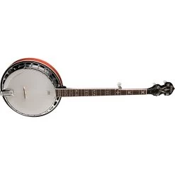 Washburn B16 5-String Americana Banjo, Flame Maple Back & Sides, Tobacco Sunburst