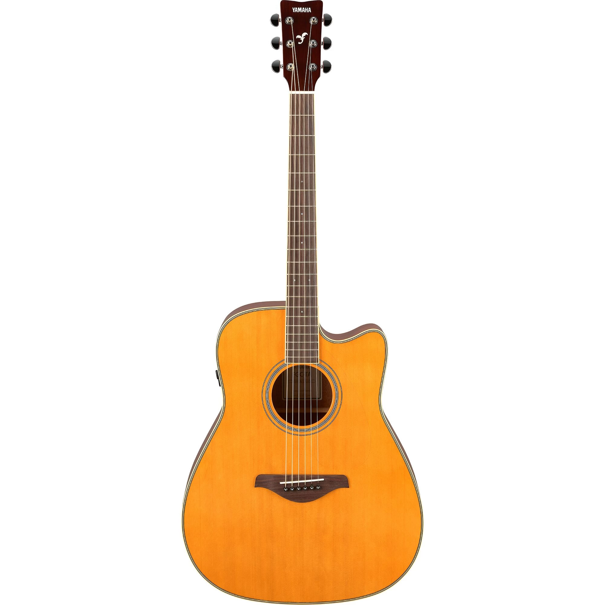 Yamaha FGC-TA TransAcoustic Acoustic Electric Guitar, Solid Spruce Top, Vintage Tint 3 Yamaha FGC-TA TransAcoustic Acoustic Electric Guitar, Solid Spruce Top, Vintage Tint