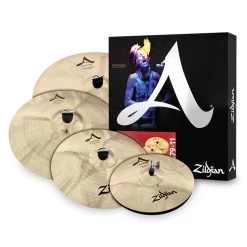 Zildjian A20579-11 A Custom Cymbal Set Drum Set Drum Kit Cymbal