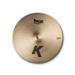 Zildjian K0913 16" K Zildjian Dark Crash Medium Thin Drum Set Cymbal